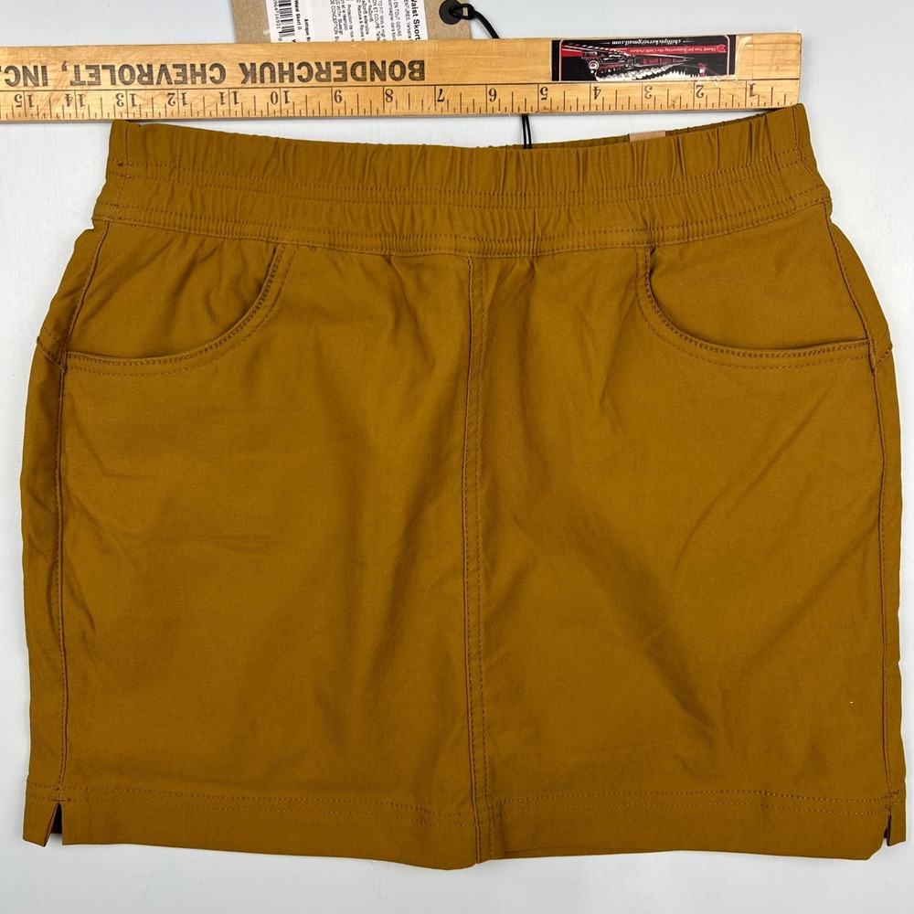 Prana Halle E-Waist Skort II Antique Bronze Women Size 2 Recycled ReZion 1971681 - Picture 6 of 11